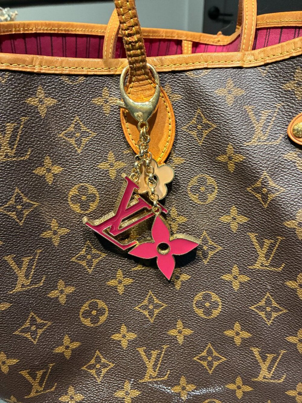 LV Iconic bag charm